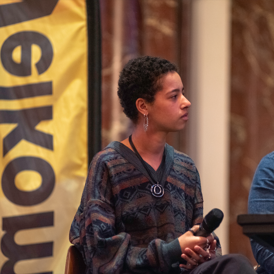 Norya Figueiredo bij Studium Generale Windesheim